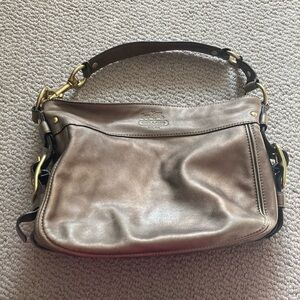 COACH Zoe hobo bag purse, bronze